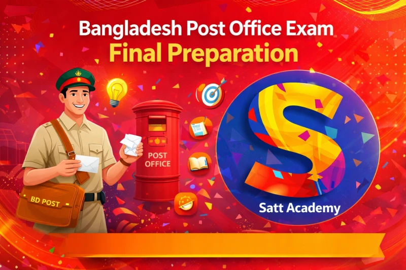 বাংলাদেশ ডাক বিভাগ - বিভিন্ন পদ - পরীক্ষা ০২ (ফাইনাল মডেল টেস্ট)