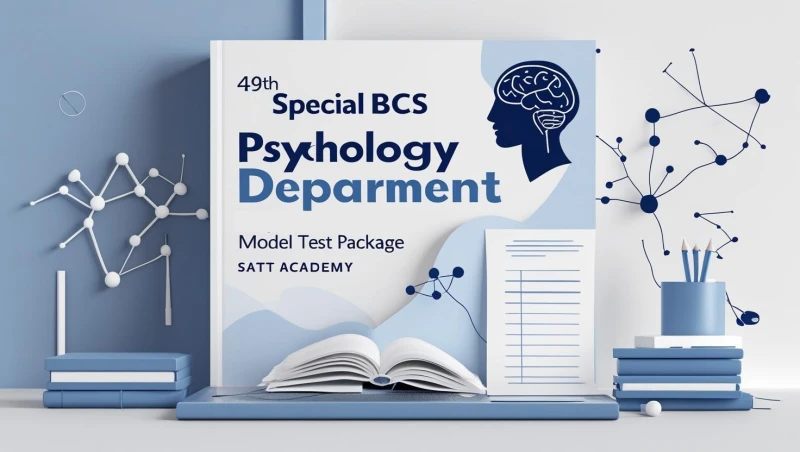 মনোবিজ্ঞান (শিক্ষা ক্যাডার) ফাইনাল মডেল টেস্ট – ৪৯তম স্পেশাল বিসিএস